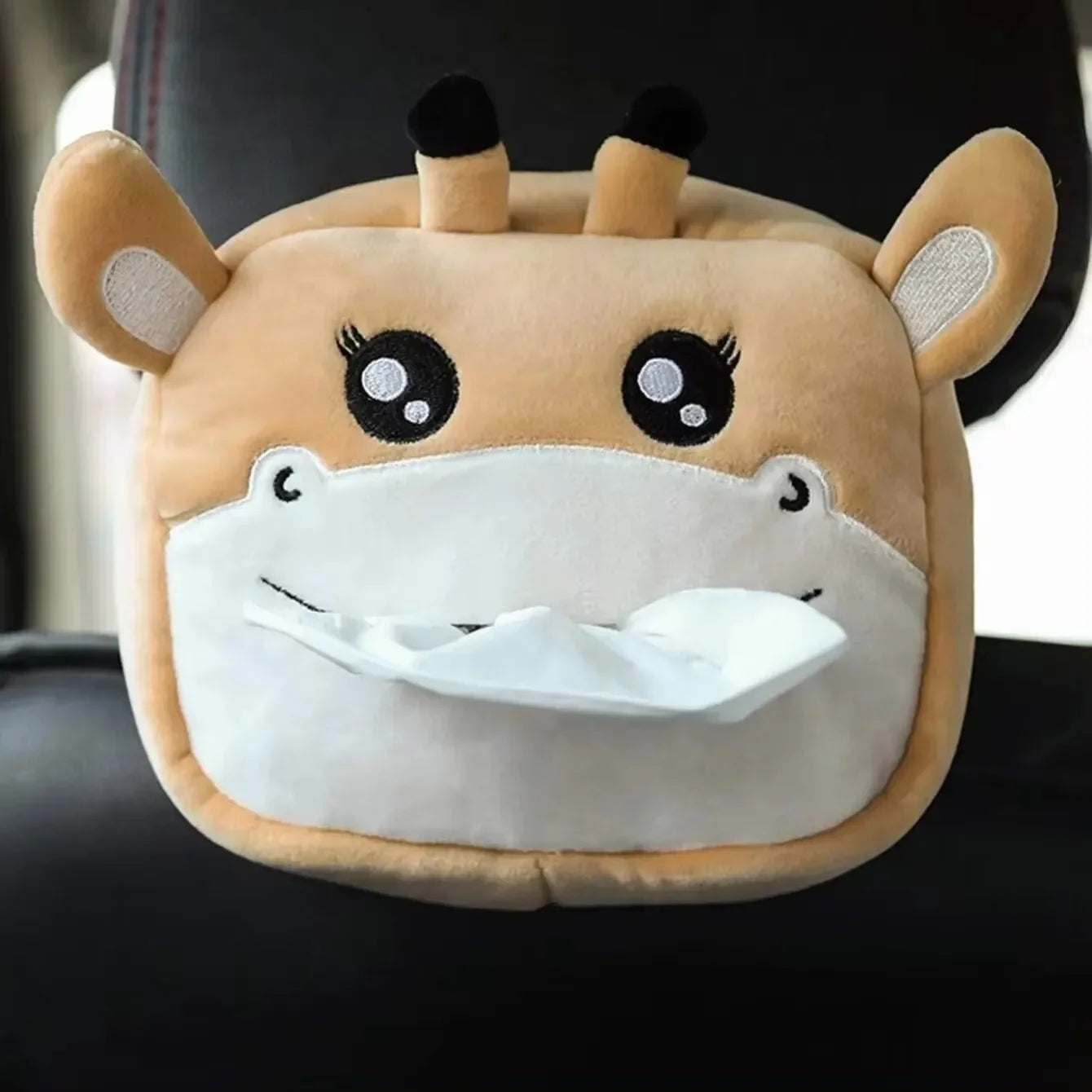 1pc Cute Cartoon  Auto Home Room Paper Case Animal Decoration Bracket