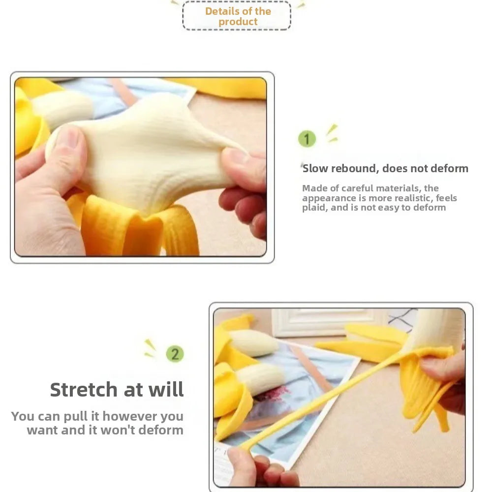 Banana Squeeze Toy/Stress