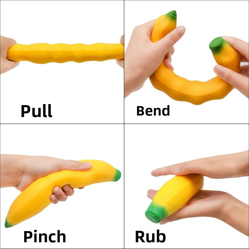 Banana Squeeze Toy/Stress