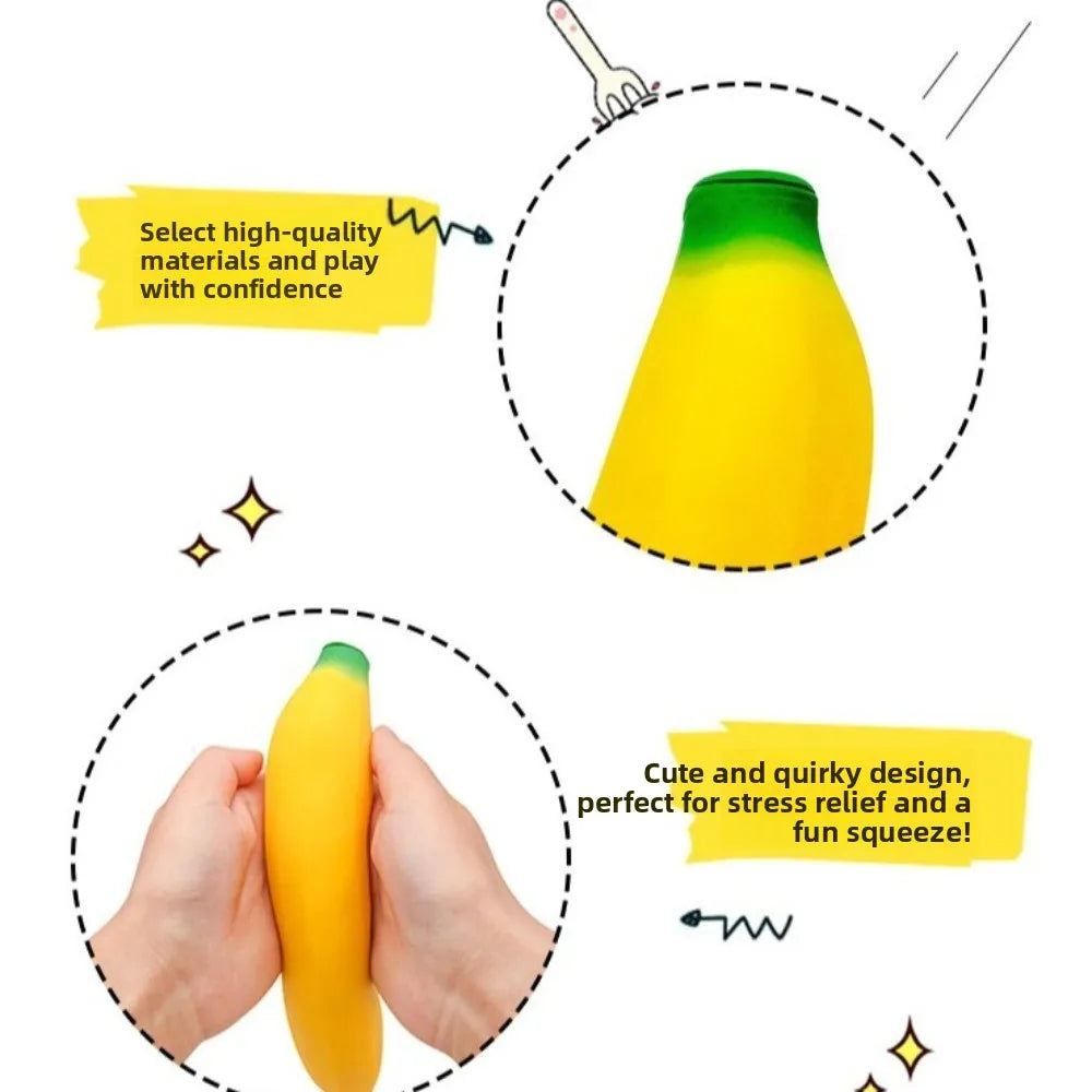 Banana Squeeze Toy/Stress
