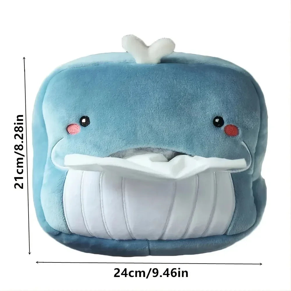 1pc Cute Cartoon  Auto Home Room Paper Case Animal Decoration Bracket